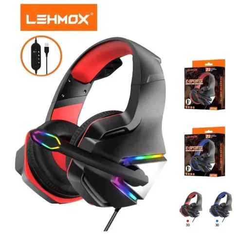 Fone Gamer Headset Pc USB Microfone Lehmox Lef-1210