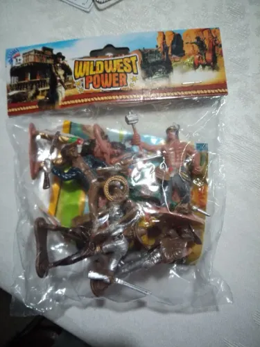 Bonecos Wild West Power - 7 peças