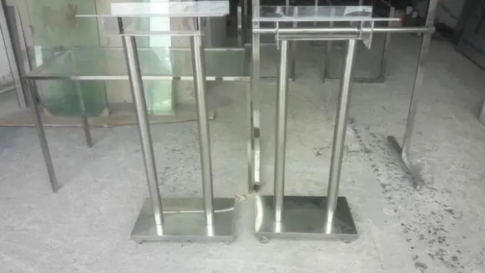 Fabricamos púlpito em aço inox