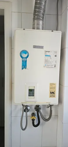 Aquecedor bosch 25 litros GLP