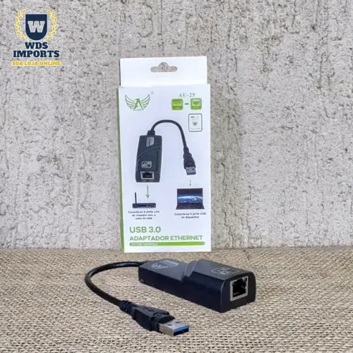 Conversor Usb 3.0 x Rede Rj45