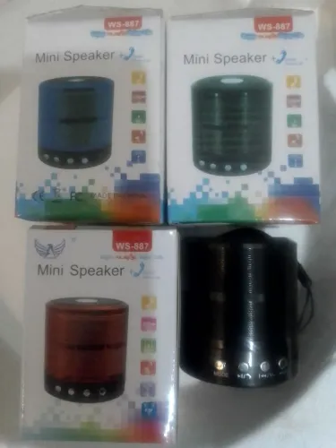 Mini Caixas de Som bluetooth novas 3 por 59 reais