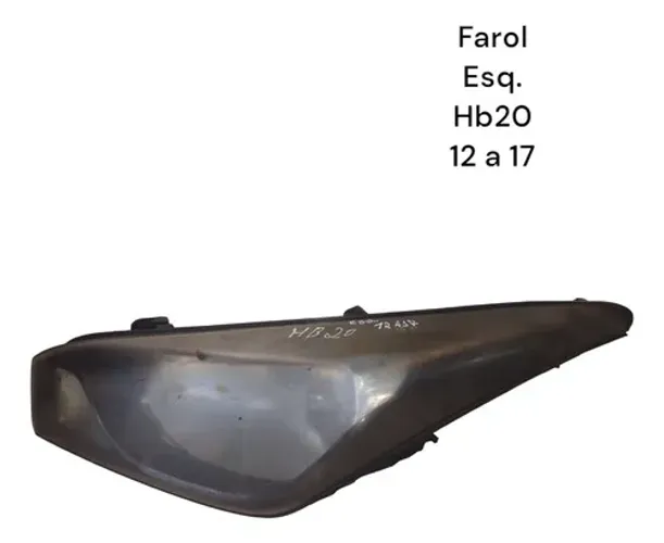 Farol Esquerdo Hb20 2013 A 2019 Cristal