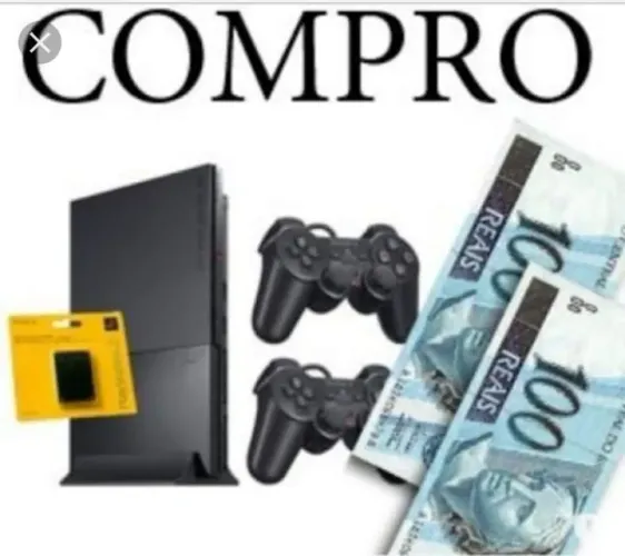 Playstation 2 qualquer modelo mesmo com defeito 