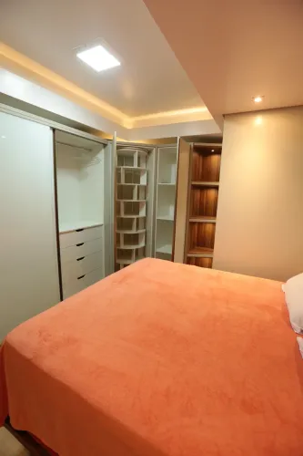 Apartamento 1 Quarto - Mobiliado - Vista para o Mar - 55 m² - 1 Vaga Privativa