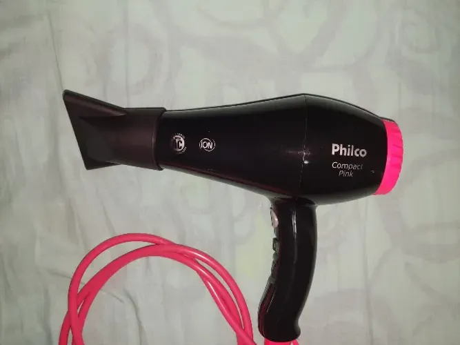 Secador de cabelo Beauty compact pro Psc05r 2000w Preto 127V Philco