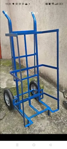 Carrinho de carga c/grades laterais