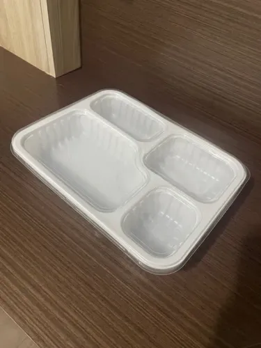 embalagem 4 divisórias marmita alimentos ifood