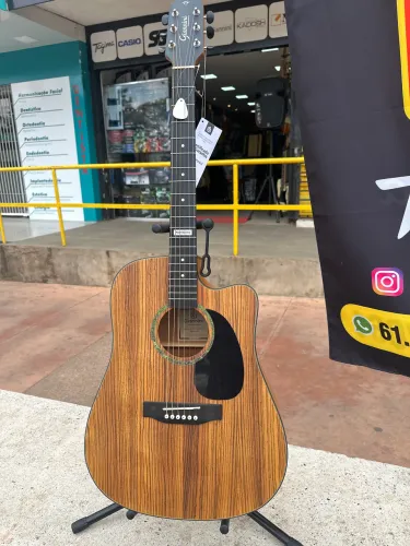 Violão Giannini Folk GF-1D zebrado