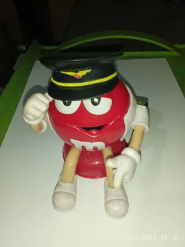Boneco M&M's Piloto Colecionável
