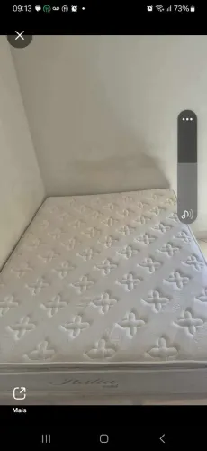 Cama box com colchão casal