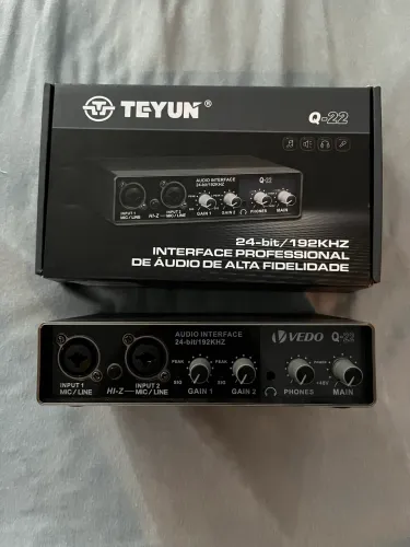 Interface de áudio Teyun Q22