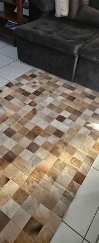 Tapete de couro legítimo