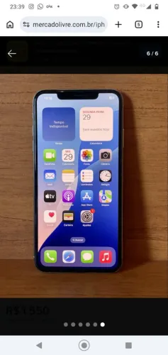 iPhone xs Max 256 aceito cartoes