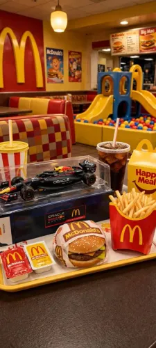 Carrinho Formula 1 - McDonald's