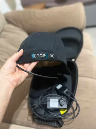 Boné / Capacete de LED Capellux