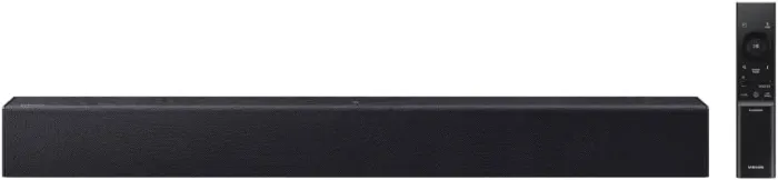 Soundbar Samsung HW-B400F, com 2.0 canais, Bluetooth, Subwoofer integrado e HDMI ARC 