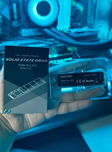 SSD NVME M.2 de 512GB (NOVO) (LACRADO)