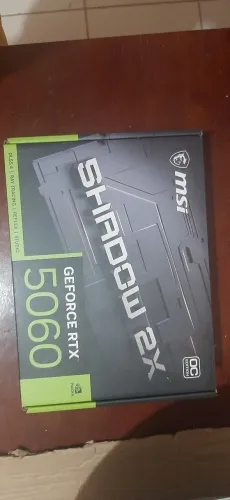 Placa de video Rtx 5060 8gb oc Msi nova 1 ano de garantia