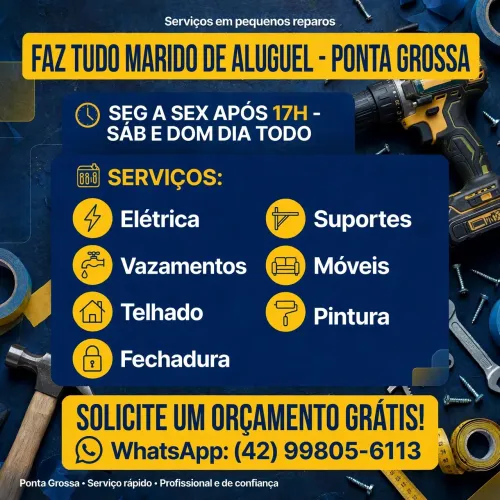 Marido de Alguel - Pequenos reparos