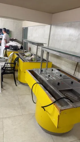 Buffet ilha completa quente e fria