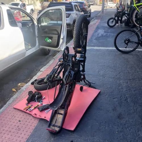 Manutenção e resgate de bike elétrica
