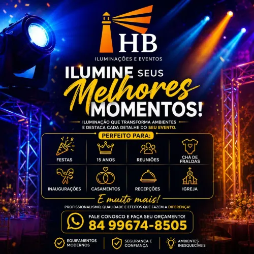 Iluminação Para Festas - Acessível