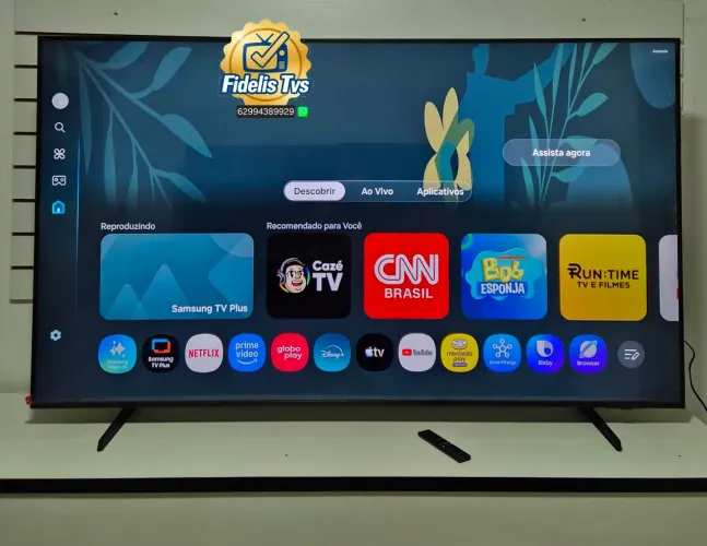 SAMSUNG TV 75 SMART WIFI COMPLETA 4K ( ano 2025 )