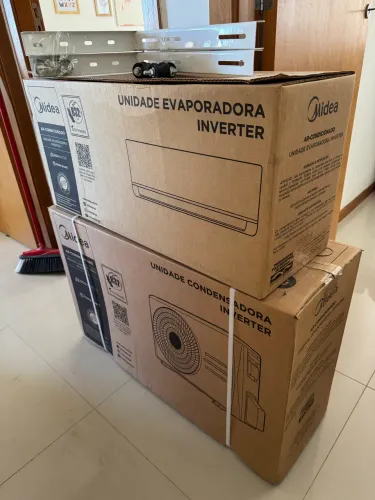 Ar Condicionado Split Inverter Frio 12000 BTUs com Wi-Fi 220V AI Ecomaster Midea