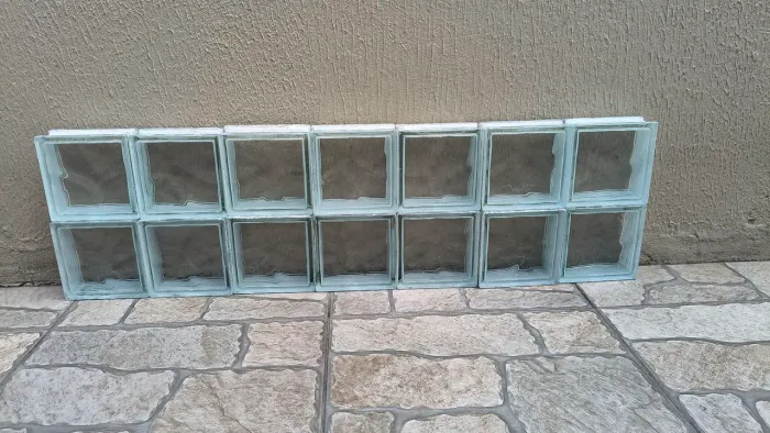 Tijolos de vidro