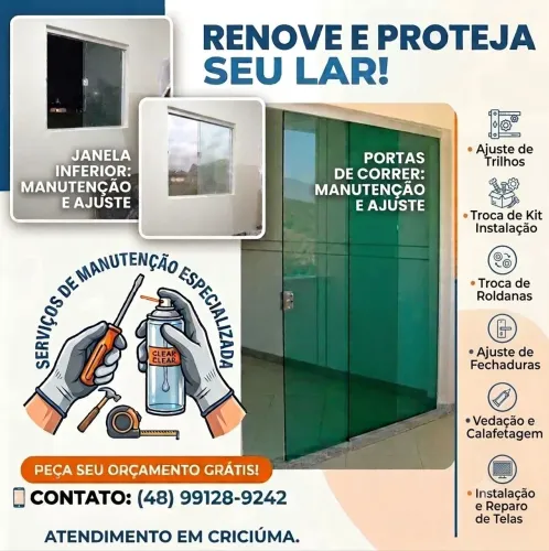 Manutenção e instalação 