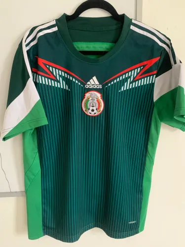 Camisa México 2014 verde G 