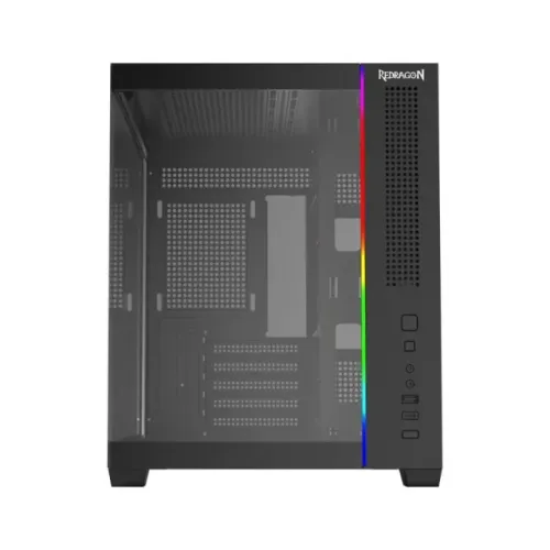 (LOJA FÍSICA) Gabinete Gamer Redragon Wideload, RGB, Mini Tower