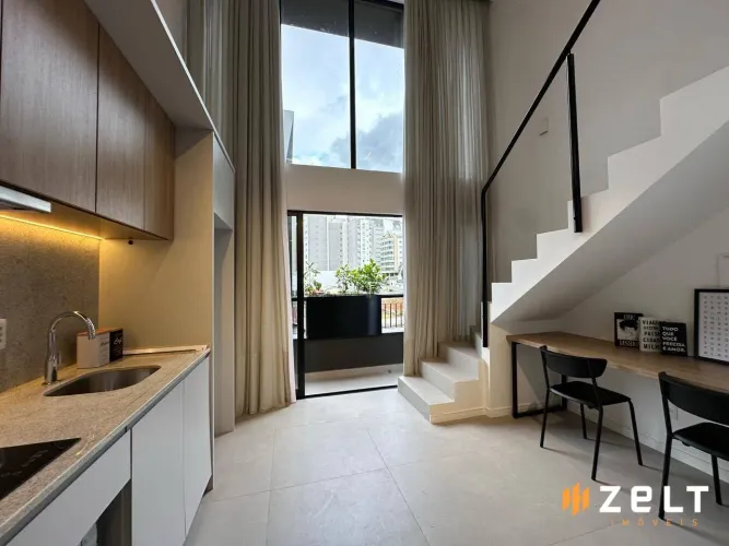 Apartamento com 1 dormitório para alugar, 40 m² por R$ 3.200,00/mês - Vila Nova - Blumenau