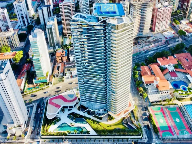 Apartamento São Carlos, com 5 dormitórios à venda, 819 m² por R$ 14.900.000 - Meireles - F