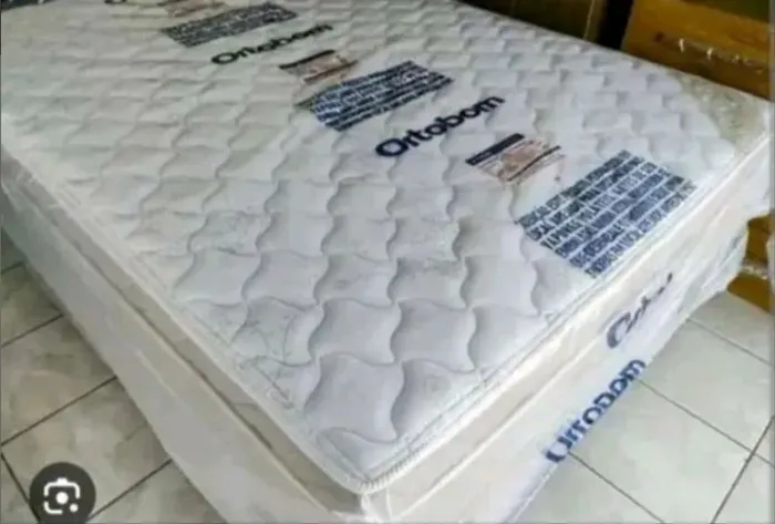 Cama box Queen size Ortoboom 158x198