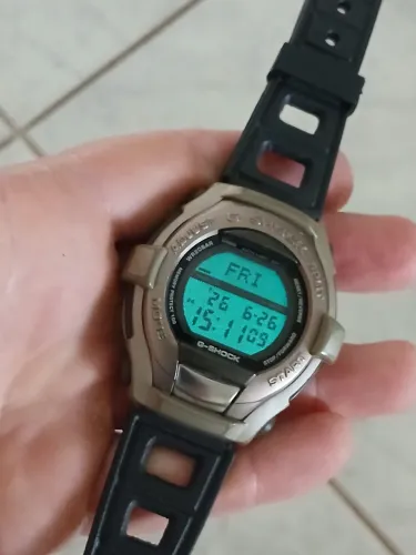 Relógio antigo CASIO G-SHOCK JAPAN ANOS 90 extremamente raro exemplar de coleção. 