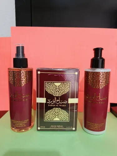 Kit perfume, body Splash e creme corporal