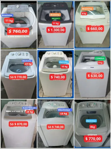 Máquina de Lavar - Ofertas , Entrega Grátis Carapicuiba