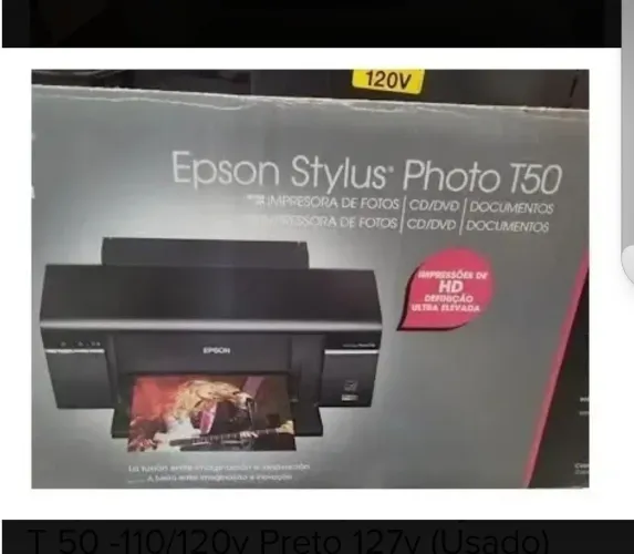 O par de impressoras Epson T50