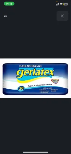 Absorvente geriátricos 