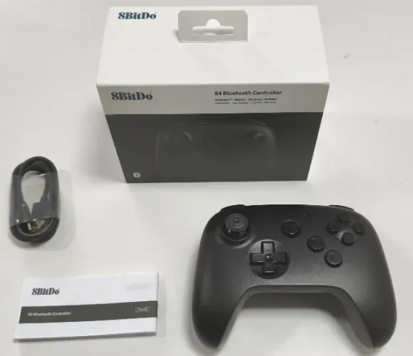 Controle Bluetooth Sem Fio 8BitDo N64 Nintendo 64 Switch 1 e 2 Android PC Windows