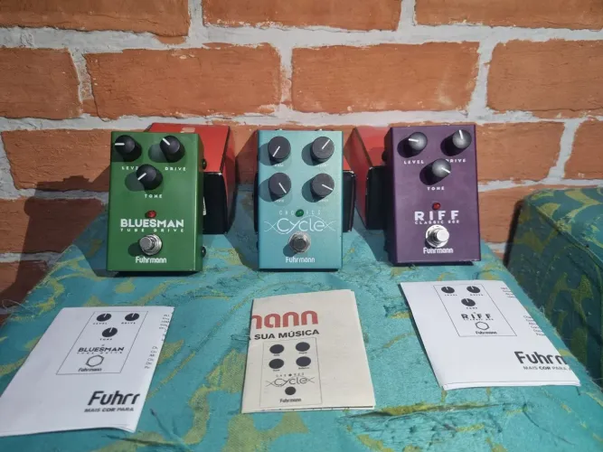 Pedais Fuhrmann - Riff, Cycle e Bluesman