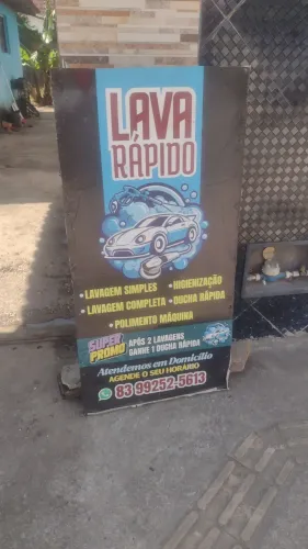Trabalhamos com lavagem de veículo em domicílio