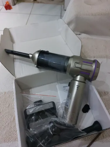 Aspirador+soprador portátil (novo)