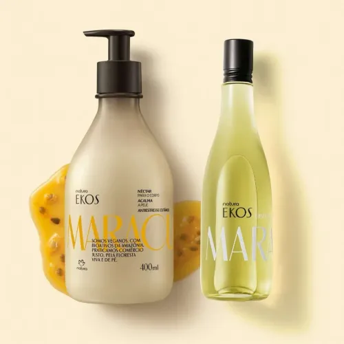 Kit ekos maracujá - hidratante e perfume