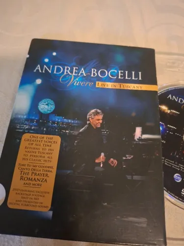 DVD - Andrea Bocelli - Vivere: Live In Tuscany