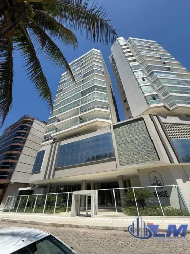 Apartamento para locação na Praia do Morro com vista para o mar - Lazer completo, 3 quarto