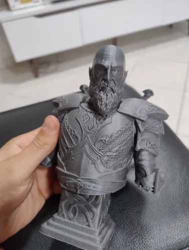 Busto Kratos 3D