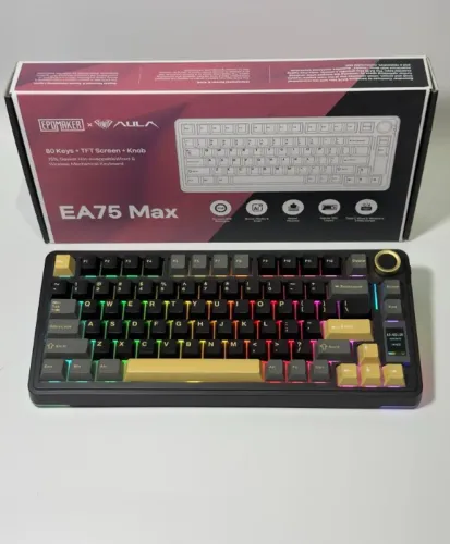 Teclado Mecânico AULA F75 Max [Novo]